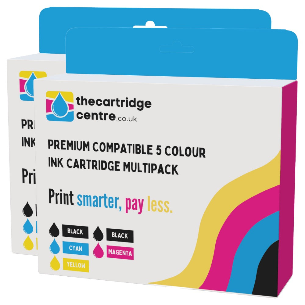 Premium Compatible Canon PGI-520 / CLI-521 2 Sets Of 5 Ink Cartridges *10 Inks* (PGI-520BK/CLI-521BK/C/M/Y) - The Cartridge Centre