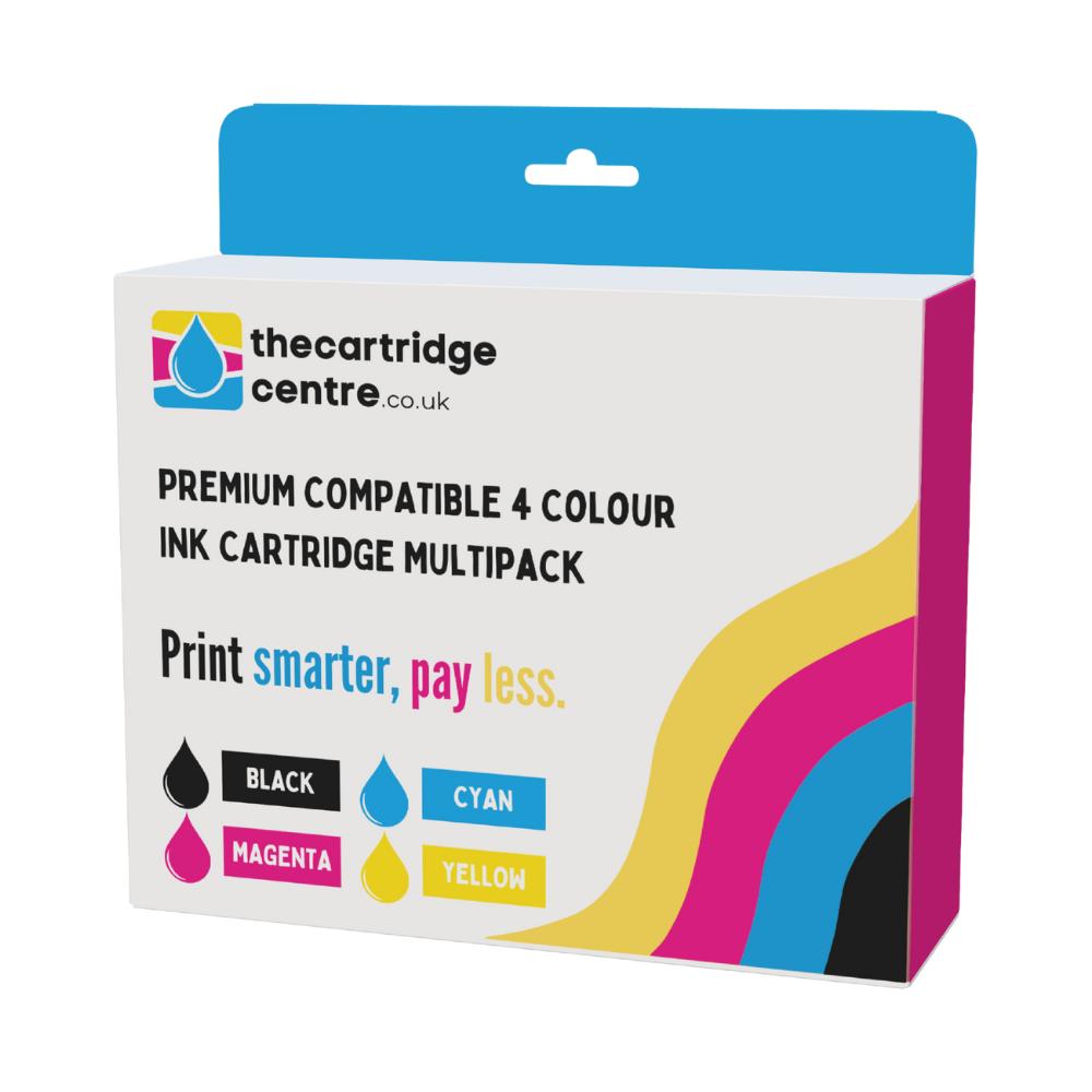 Premium Compatible Epson WorkForce WF-2820DWF High Capacity 4 Colour Ink Cartridge Multipack (C13T03A64010) - The Cartridge Centre